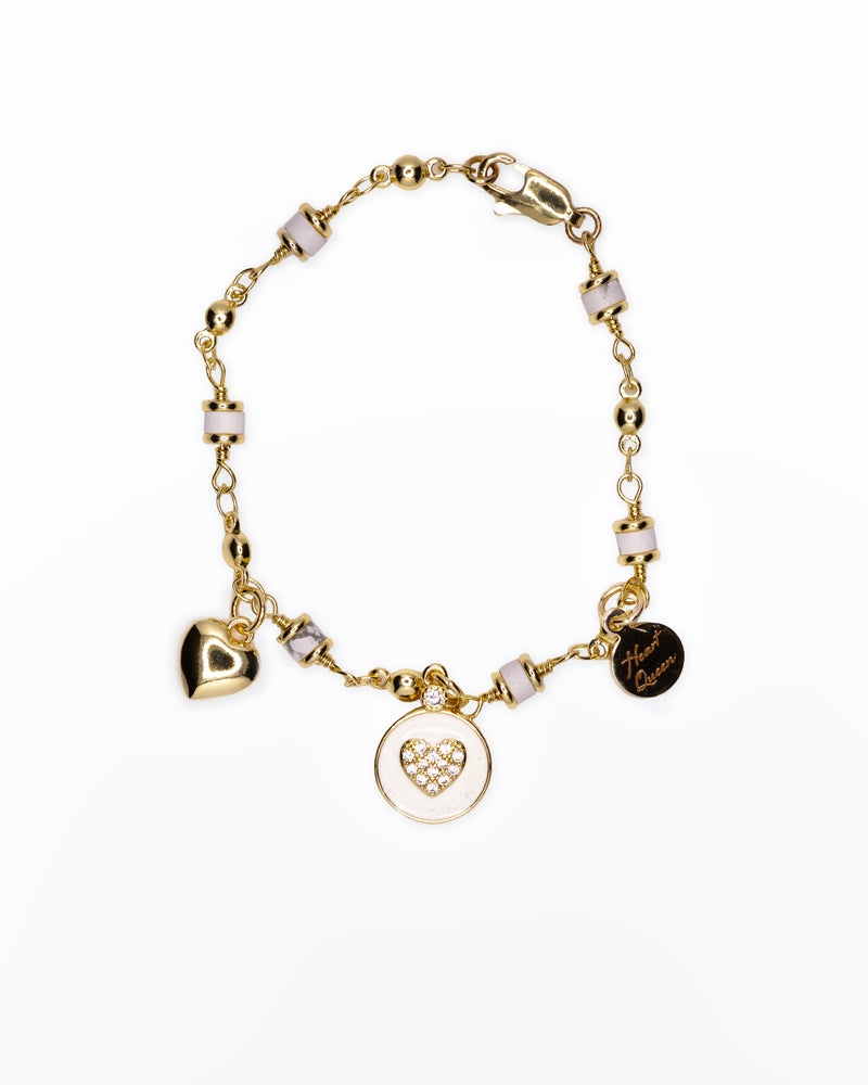 Bracciale Golden Crush – Cuori & Dettagli Sweet