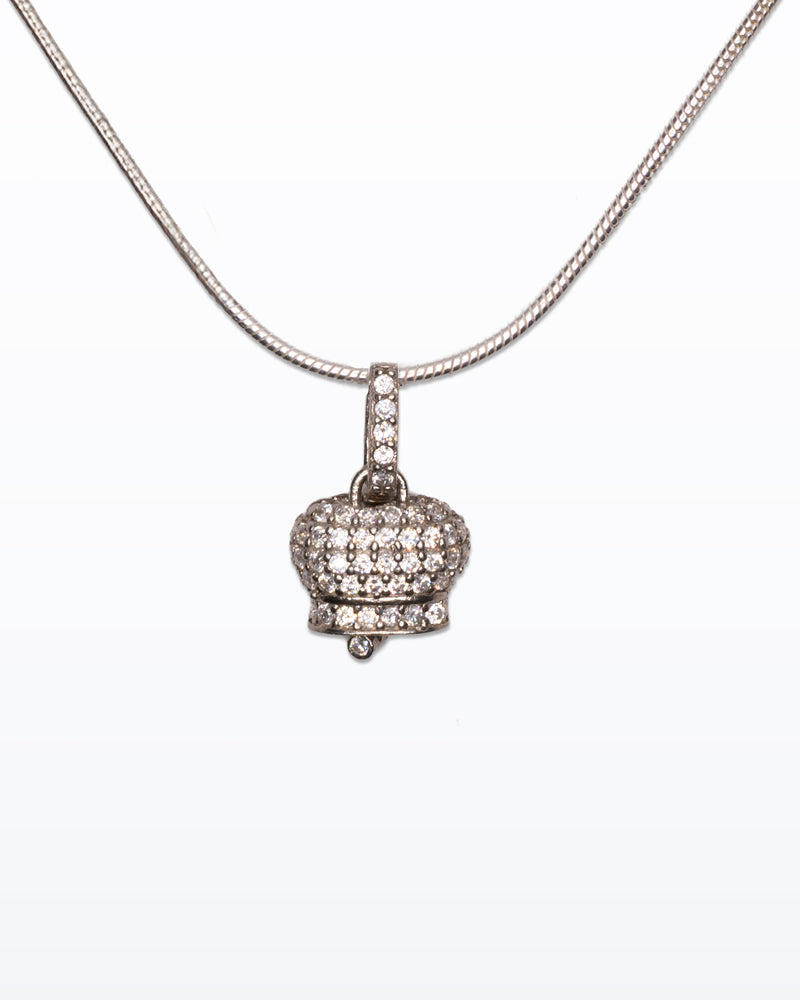 Capri Bell – Collana argento 925 con pendente Campanella brillante