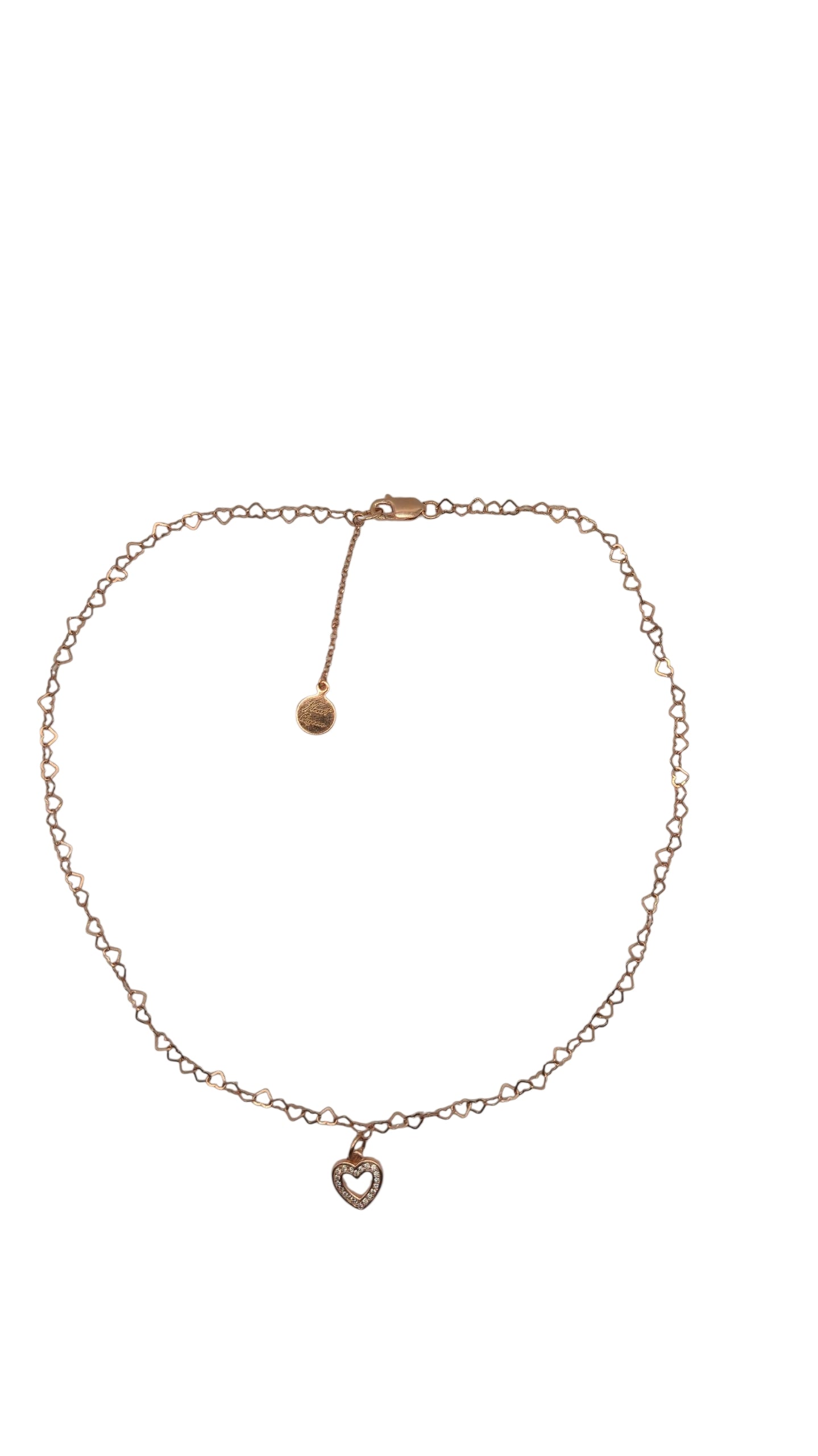 Tiny Heart Pink - Un filo di cuori, una luce che incanta.