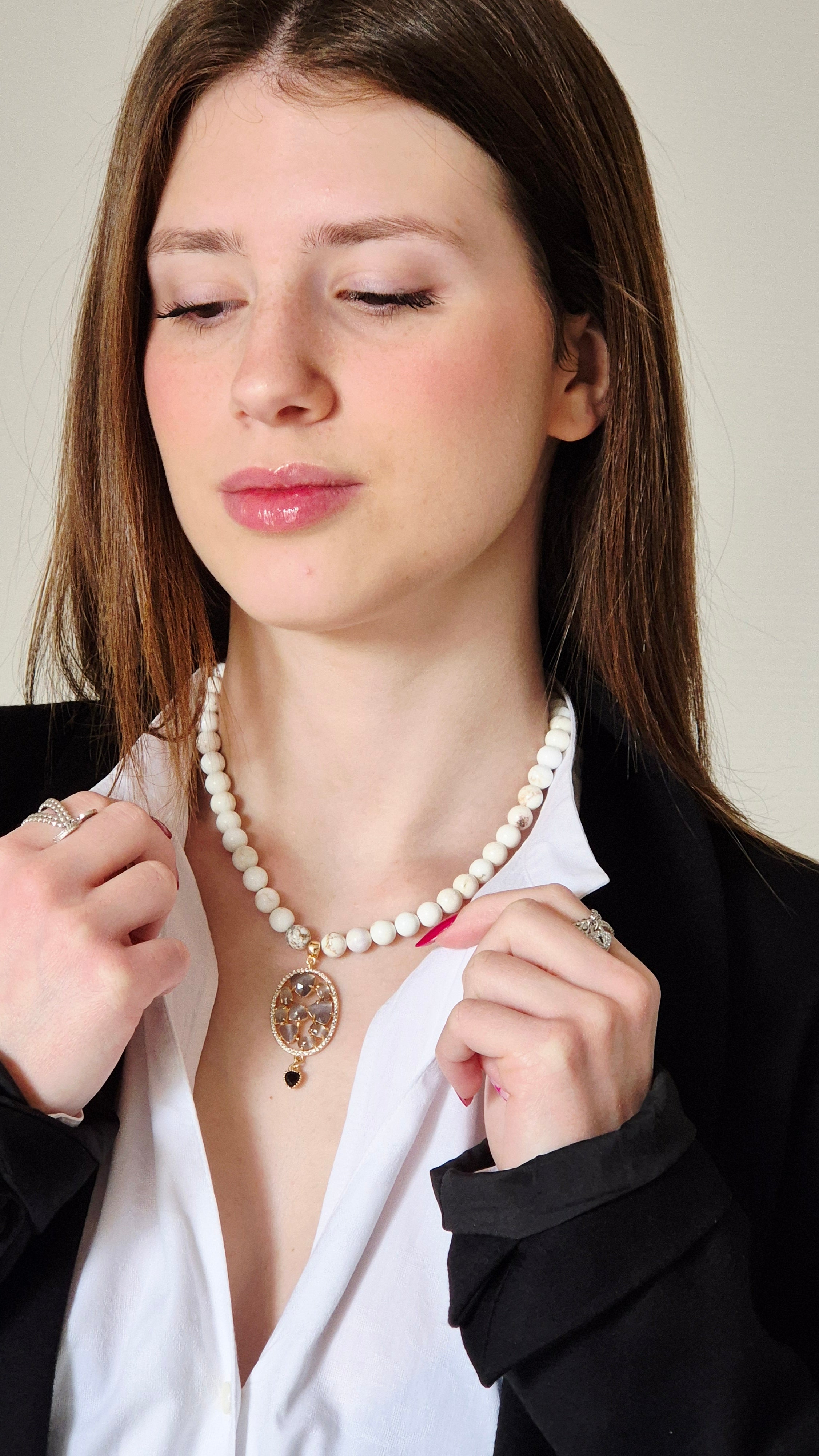 Elizabeth Pearl Necklace