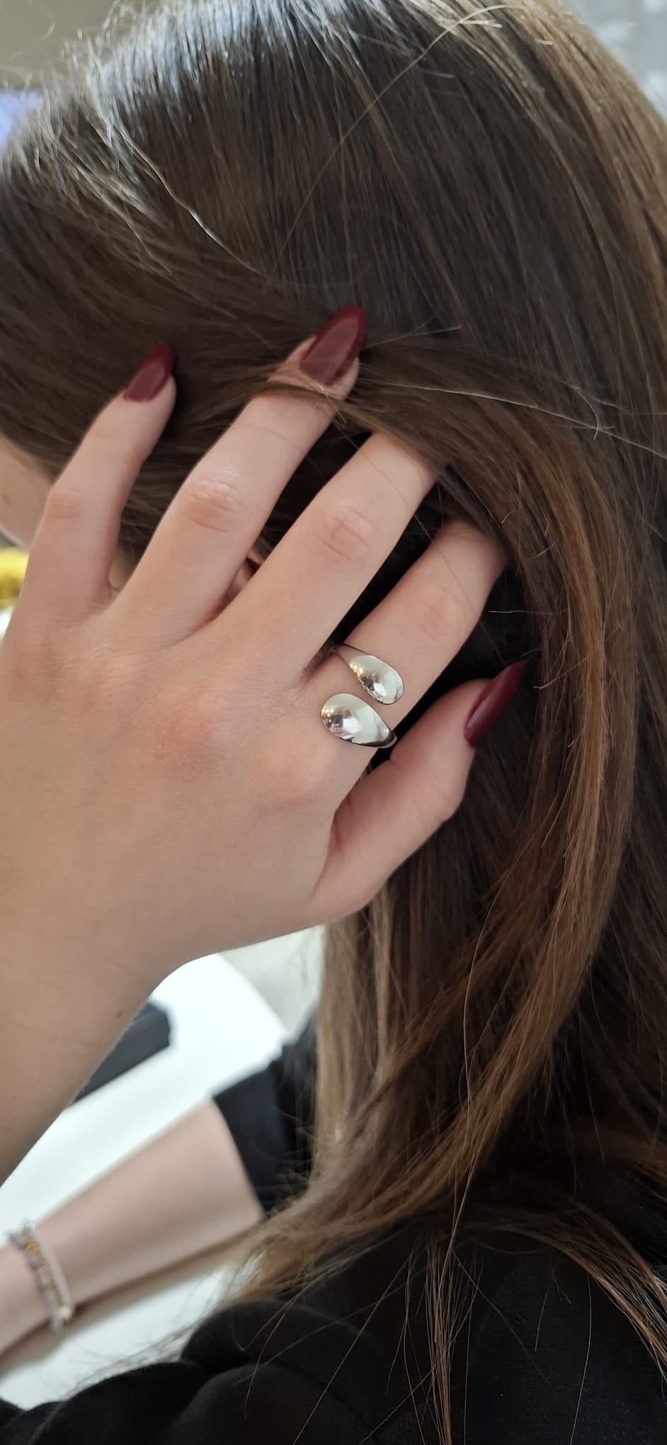Anello Fancy in acciaio